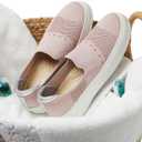 Dearfoams Women's Sophie Loafers (8, Cabernet Print)