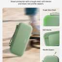 Belkin Nintendo Switch 2 Case, Travel Bag w/AirTag Holder & Storage Pocket for Up to 12 Game Cards - Portable, Lightweight Carrying Case w/Hard Shell, Soft Interior, Switch 2 Accessories - Sage
