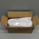 Twin Size Box Spring Cover with Smooth and Elastic Woven Material, Alternates for Bed Skirt, Wrinkle & Fading Resistant, Washable, Dustproof, White