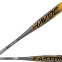 Easton | Havoc Baseball Bat | USA | -10 Drop | 2 1/4" Barrel | 1 Pc. Aluminum (30 INCH, Grey/Yellow)