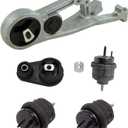 TRQ 5pc Engine Transmission Motor Mount Kit for 2005 - 2007 Ford Freestyle Five Hundred Mercury Montego CVT