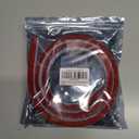 2 x Flexible Quarter Round Molding,Flexible Molding Trim Self Adhesive,Quarter Round Trim,Peel and Stick Trim for Wall Edge Corner,Cabinet Edge,Countertops.(White) (1m/39in)