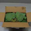 100 Pcs Artificial Flowers Green Leaf Bulk Faux Greenery Silk Fake Rose Leaves Bouquet Garland Wreath Floral Arrangement Supplie DIY Craft (6 Medium-Leaf Green)