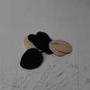 Flammi 6 Pairs Ball of Foot Cushion Socks,Women's Toe Cover with Padding Toe Topper Liner Socks Non-Skid Bottom
