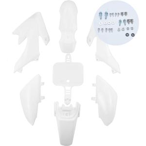 CLEO Plastic Fender Fairing Body Work Kit SetPlastic Body Fender Kit 7 piece for CRF50 Chinese Mini Dirt Bikes