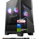 msi Codex R2 Gaming Desktop PC | NVIDIA GeForce RTX 5070 12GB | Intel Core i5-14400F | 32GB DDR5 RAM | 1TB NVMe SSD | Air Cooling | Wi-Fi 6E | Windows 11 Home | VR Ready | D14NVP5-613US