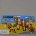 Magnetic Blocks 45pcs Travel Toys with Light-Up Cube, Valentines Day Gifts Kids Toddler Magnet Building Block STEM Educational Learning Toy Gift for 3-5 8 Year Old Boys Girl Autism -Construction