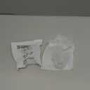 Nasal Mask Cushion for AirFit N20, 2 Packs Reliable Seal & Perfect Fit for Nasal Pillow Mask Cushions - Replacement Supplies(Large) (Transparent)