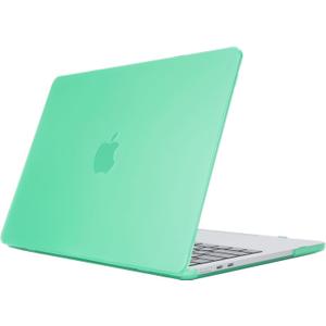 mCover Case ONLY Compatible with 2023+ 15 MacBook Air Laptop Computer (Model A2941 / A3114 / A3241, with M2 / M3 / M4 Chip, 15.3" Liquid Retina Display, USB-C + MagSafe3) - Green