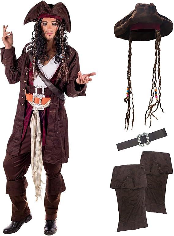 Rum Smuggler Pirate Adult costume, L