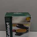 Cuisinart Waffle Maker, 1250W Round Classic Waffle Iron, 5-Setting Adjustable Browning Control, WMR-CAP2, Brushed Stainless
