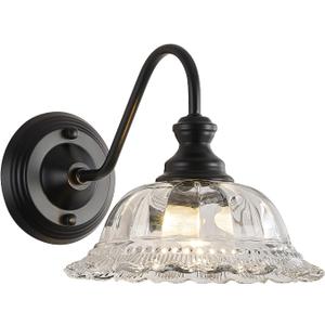 HDDFL Modern Wall Scone Bedside Wall Lamp Matte Black Light Fixtures in Door Lighting Fixture for Living Room Porch Staircase Drawing Room Bedroom (9.84in)