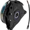 7075672yp PTO Clutch X0600 Compatible with Snapper 7075672YP 7075081 75672 7075672, Fit for Ogura GT2.5-SN01, With 6.06" Pulley, 1.000 Crankshaft and Replaceable Wire Harness
