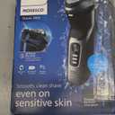 Philips Norelco Shaver 3900 Series, Wet and Dry Electric Shaver, P-Cap, Travel Pouch, Charging Stand, Storm Blue, Model S3341/92