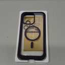 Miracase Magnetic for iPhone 14 Pro Max Case 6.7 inch, (Compatible with MagSafe) Upgrade Full-Body Clear Phone Bumper Case with Built-in 9H Tempered Glass Screen Protector, Magnetic Purple