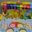 Foki 3-in-1 Musical Mats, Child Floor Piano Drum Animal Music Play Mat Montessori Sensory Early Educational Musical Learning Toys for Baby Girls Boys Birthday Toddlers 1-5 Years Old