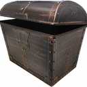 Teacher Created Resources Large Plastic Treasure Chest Classroom Rewards Pirate Party Goody Box (TCR8759) (Pack of 1)