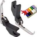 2025 New Bead Sewing FootP369 New Bead Sequin Special Presser FootWedding Dress Bead Fabric Sewing and Beaded Materials (Style A+Style B)