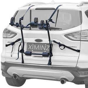 2-Bike Rack for SUV Car Bicycle Rack Carrier 8-Point Support, Black