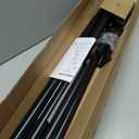 2pack Tension Curtain Rod 41-126 In(4-10Ft) Long Shower Curtain Rods No Drilling Outdoor Tension Rods For Patio Black Shower Rod For Window Or BathroomRod Diameter 1.26in-One-Bond Stretching