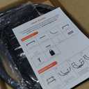 30-inch Firewood Rack Outdoor Indoor with Log Carrier Bag, Stable Log Holder Rustproof Metal Wood Rack for Fireplace Patio Deck Firepit, Heavy Duty Firewood Storage Organizer Tool, Black