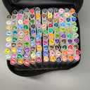 NICETY 120 Colors Alcohol Markers Dual Tip Brush & Chisel  Alcohol Based Art Marker Set for Sketching, Drawing, Coloring, Painting, Illustration  Markers for Artists, Adults, Beginners