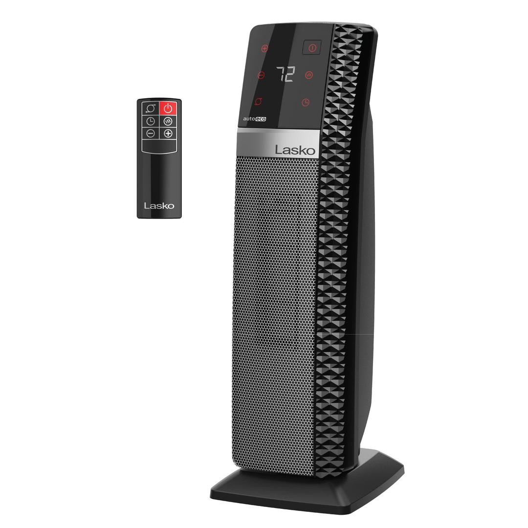 Lasko Elite Collection 1500W Ceramic Tower Space Heater with Tip-Over