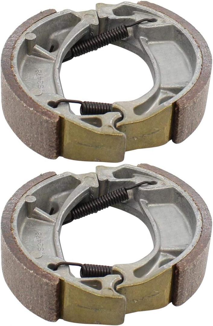 NewYall Front and Rear Brake Shoes Kit for Honda CR60 83-84, CR80 83-85, CRF70F 04-11, CRF80F 04-11, CRF100F 04-11, XR70 97-03, XR80 85-03, XR100 85-03