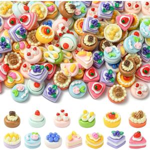Mini Resin Cabochons Cute Flatback Charms for DIY Phonecase Hair Clip Craft Jewelry Making