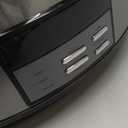 Crock-Pot Large 8-Quart Programmable Slow Cooker with Auto Warm Setting Black Stainless Steel