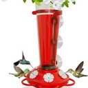 Large Leak Proof Window Hummingbird Feeders for Outdoors Hanging - Wasp and Bee Proof - Window Hummingbird Feeder for Outdoor - Window Mount