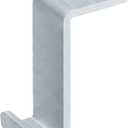 GBGS 10 Pack 3-1/4" Heavy Duty Steel J Hook, Width:3/8" Clevis Hanger for Strut Channel