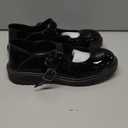 Mary Jane Shoes Women Flats Black Non Slip Platform Mary Janes for Womens Cute Ladies School Work Casual Maryjane Shoes Womens (9.5)