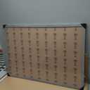 Rustic Grey 24x36 Poster Frame, Natural 36 x 24in Picture Frame Gray, Extra Large 24 by 36in Gallery Family Concert Portrait Movie Photo Frame Anniversary/Birthday/Wedding/Thank you/Christmas Gift