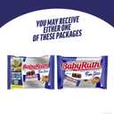 Baby Ruth, Chocolatey, Peanut, Caramel, Nougat, Fun Size Candy Bars, 10.2 oz