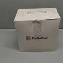 Baby Carrier with Hip Seat, BeBeBus 2-in-1 Ergonomic Newborn to Toddler Carrier up to 44 lbs, Detachable Hands-Free for Infant, All Season Forward-Facing Carry, Fits Waist Sizes up to 38 inch (White)