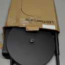 Floor Lamp, 18W Super Bright LED Floor Lamps for Living Room with Remote, Stepless Dimming Color Temperature & Brightness, Modern Adjustable Neck Standing Lamp Ideal for Bedroom, Office, Study (Black)