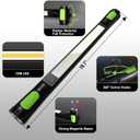 Work Light for Mechanic,3200LM LED Work Lights,5400mAh Rechargeable Magnetic Light bar,Portable Automotive Tools Cordless Underhood Light with Hooks for Car Garage Workshop Emergency,Present for Him