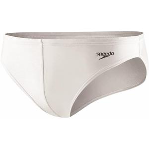 Speedo Men's Swimsuit Brief PowerFlex Eco Solar (36, White)