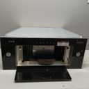 Range Hood Insert 30 Inch - Built-in 900 CFM Ducted/Ductless Range Hood with 3 Speed Fan, Black Stainless Steel & Tempered Glass with Gesture Sensing &Touch Control for Over Kitchen Stove