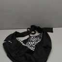 Adjustable Dog Carrier Sling - Hand-Free Dog Carriers for Small Dogs and Cats, Puppy Sling Carrier with Zipper Purse Pocket, Travel Safety Harness, Puppy Essentials (Black)