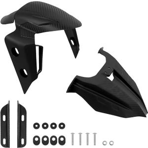 Mokuo Motorcycle Front Fender Modification Kit Set in PP Material Compatible with YAMAHA Zuma 125cc 2023