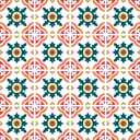 Spanish Portuguese Azulejo Style Peel and Stick Backsplash Tile Stickers Set of 16 pcs(5.9_10)