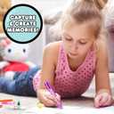 Hello Kitty All-in-One DIY , Design Your Own Scrapbook with Over 250 Essentials, Great Hello Kitty Toys for Weekend Activity, Photo & Keepsake Album for Kids Ages 5, 6, 7, 8, 9, Small, Multicolor