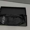 MZOO Luxury Sleep Eye Mask for Side Sleeper Men Women, Zero Eye Pressure 3D Sleeping Mask, Light Blocking Patented Design Night Blindfold, Soft Eye Shade Cover for Travel, Black