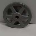 AK71-1 V Belt Pulley 1 inch Bore 6.95" OD,Motor Pulley Cast Iron for A AX 3L 4L V-Belts,AK711 Pulley