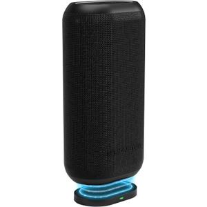 Monster DNA Max Portable Bluetooth Speaker, Loud Portable Speaker with 360 Bass Sound and 10W Qi Certified Wireless Charging Pad, IP67 Waterproof- for Travel, Indoor and Outdoor Use (Black)