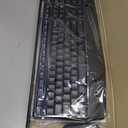Logitech MK345 Wireless Keyboard and Mouse Combo with Palm Rest, 2.4 GHz USB Receiver, Compatible with PC, Laptop, Black