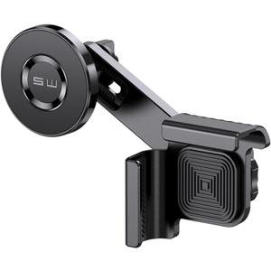 Tesla Phone Mount, MagSafe Strongest Magnet Power Magnetic Car Phone Holder Mount for Tesla 3/Y Accessories Fits for All iPhone & Android Phones - with Magnetic Ring