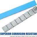 Upgraded Wheel Weights 1/4oz, 0.25oz - 240PCS Adhesive Stick on Wheel Weights, 60oz/Box, Perfect for Cars/Trucks/SUVs/Motorcycles